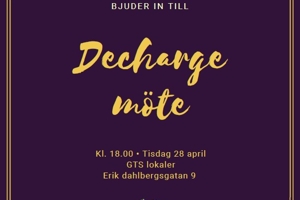 Allmänt möte: Decharge